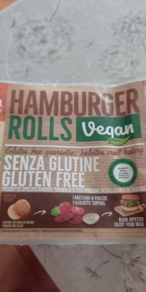 Hamburger rolls vegan