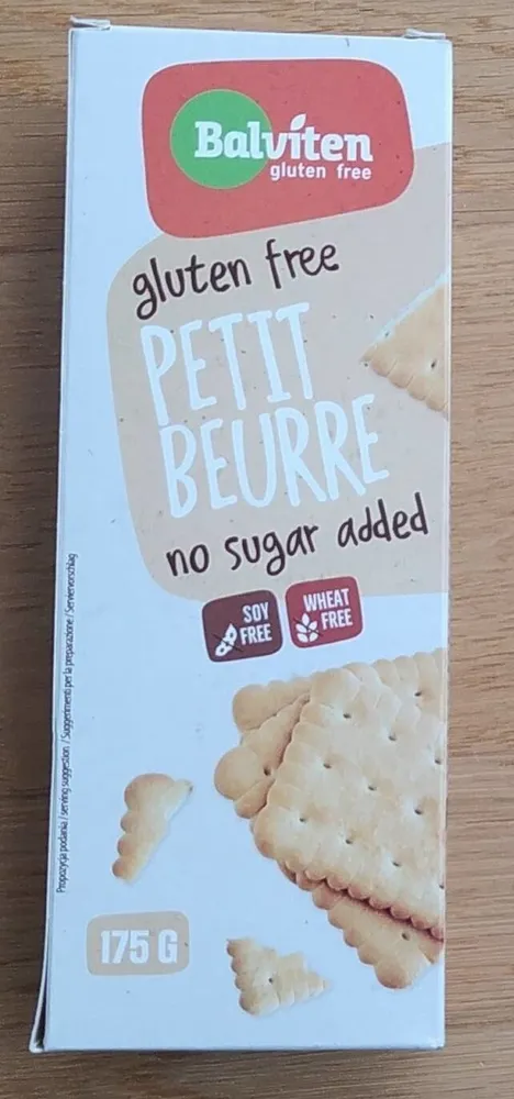 Petit beurre no sugar added gluten free
