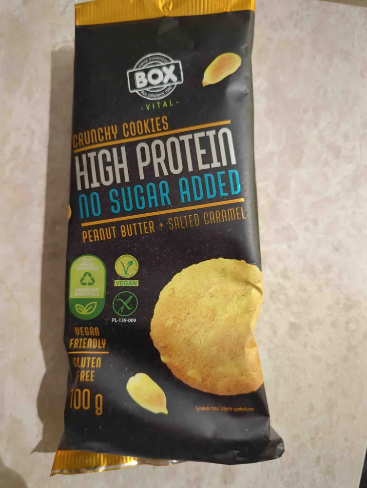 Crunchy cookies