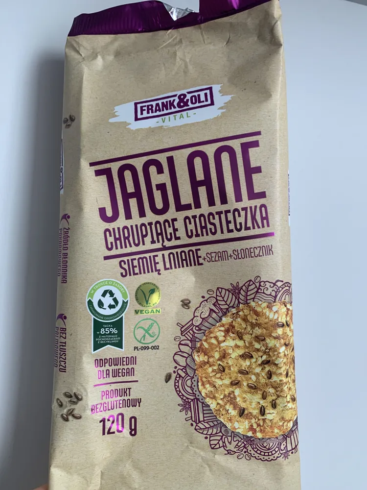 Jaglane Ciasteczka