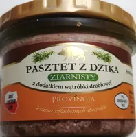 Pasztet z dzika z wątróbką drobiową