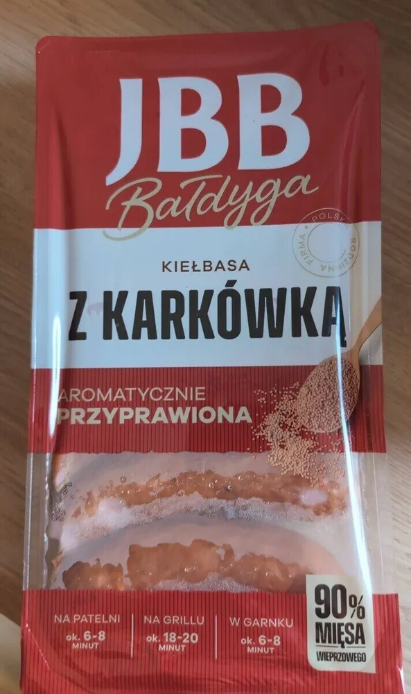 Kiełbasa z karkówką