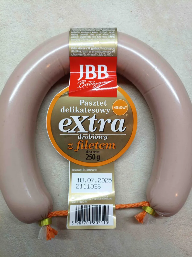 Pasztet delikatesowy drobiowy extra