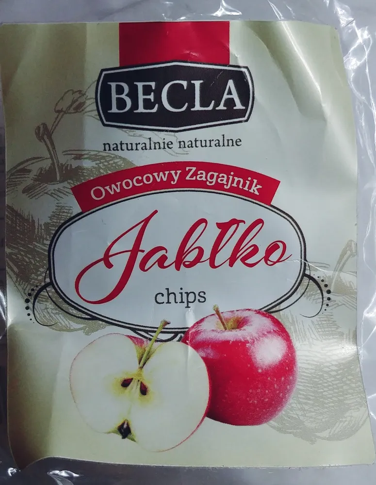Jabłko czips suszone