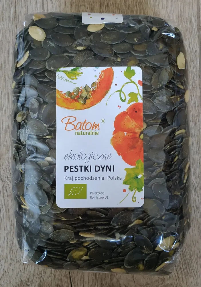 Ekologiczne pestki dyni