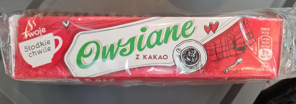 Owsiankę z kakao