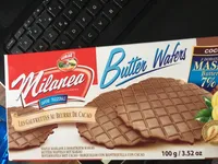 Gaufrettes au beurre de cacao