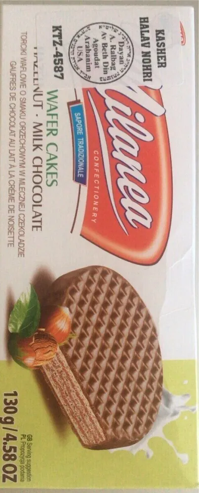 Gauffre chocolat noisette