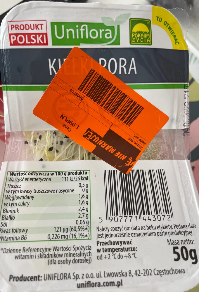 Kiełki pora