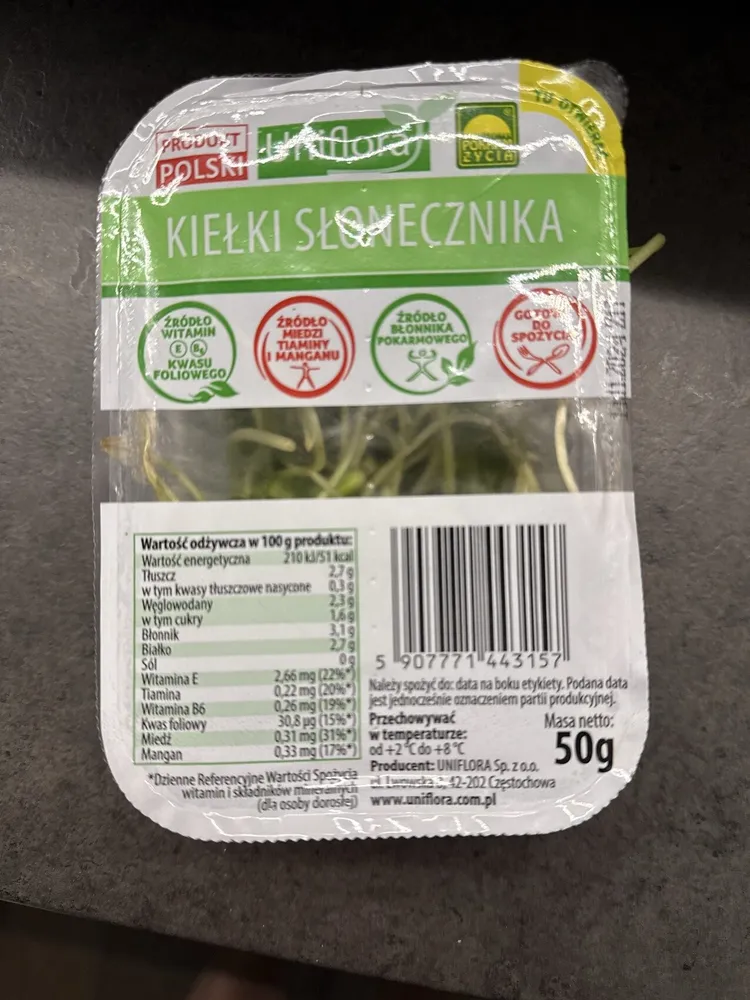Kiełki Słonecznika