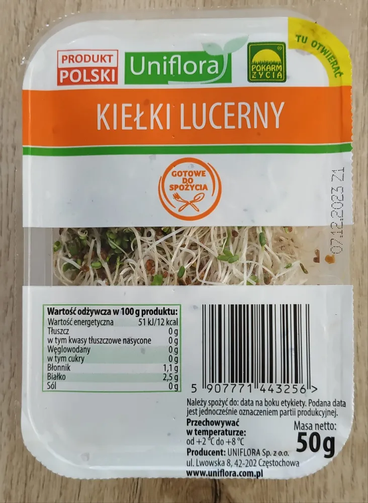 Kiełki lucerny