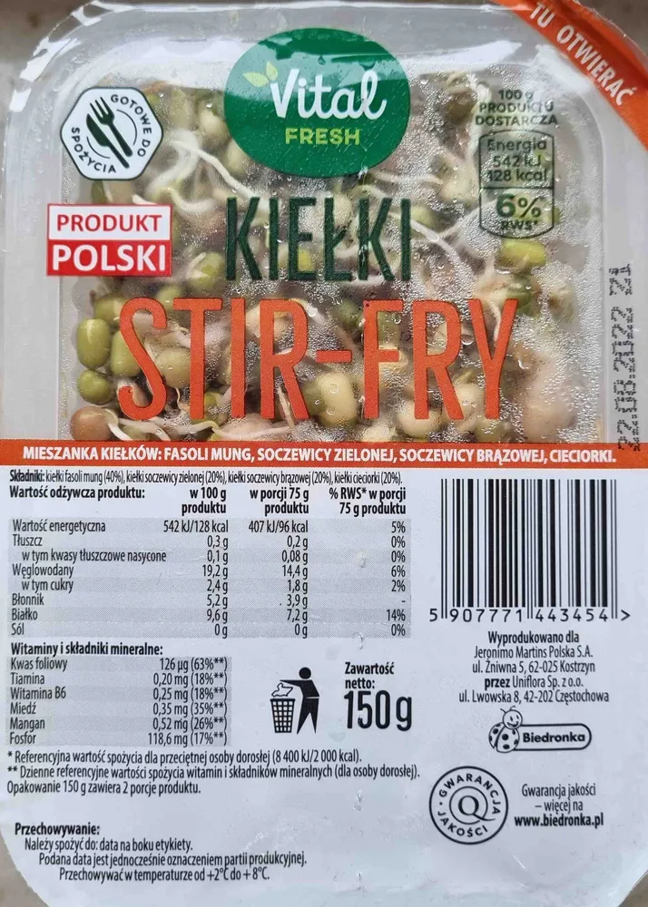Kiełki Stir-Fry