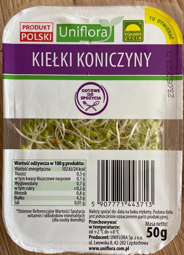 Kiełki koniczyny