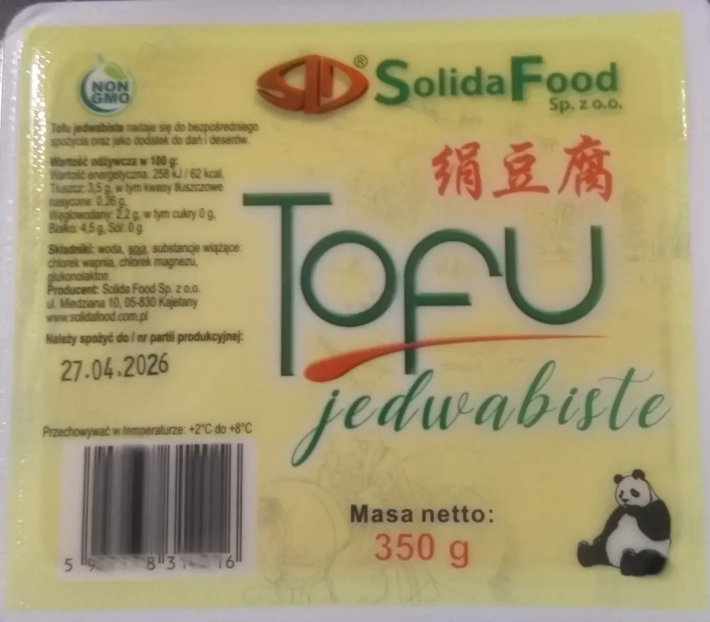 Tofu jedwabiste