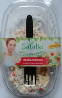 Sałatki bez konserwantów - makaronowa z ogóreczkiem i papryką