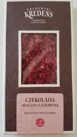 Czekolada mleczna z zurawina