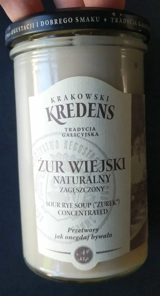 Żur wiejski naturalny zakiszany