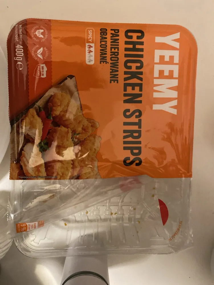 Chicken strips panierowane spicy