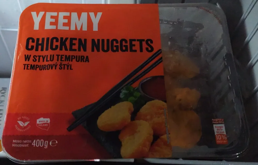 Chicken Nuggets w stylu tempura