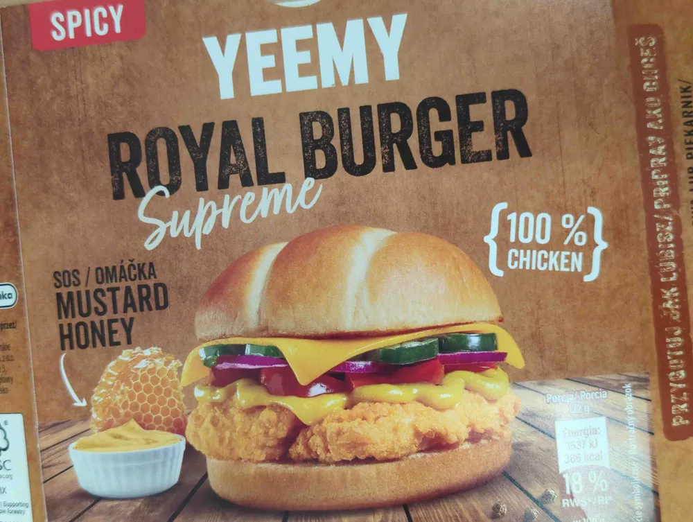 Royal Burger Supreme Spicy