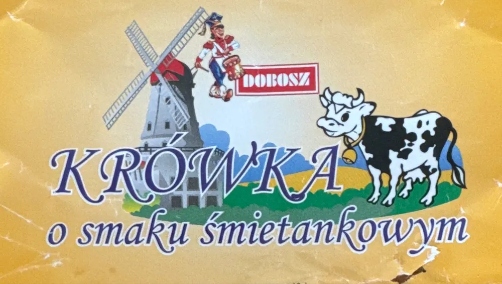 Krówka o smaku śmietankowym