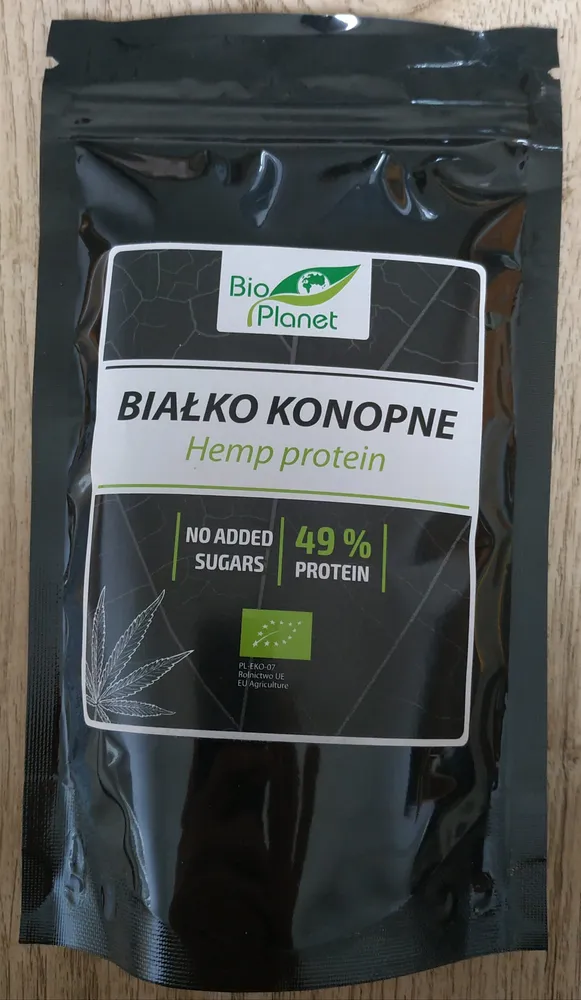 Hemp protein powder