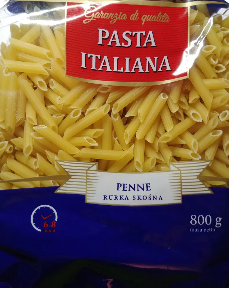 Penne rurka skośna