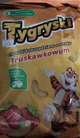Chrupki kurkurydziane o smaku truskawkowym
