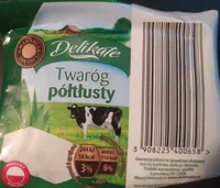 Twaróg półtłusty Delikate