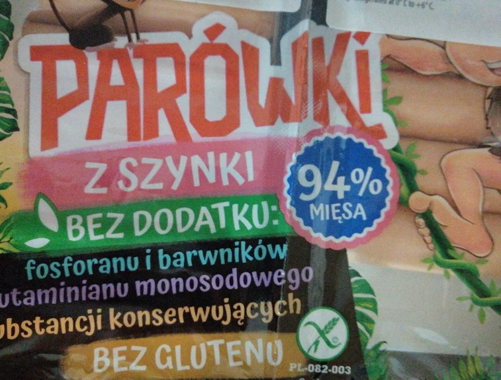 Parówki Z szynki