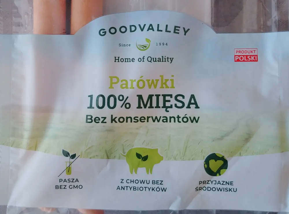 Parówki 100% mięsa