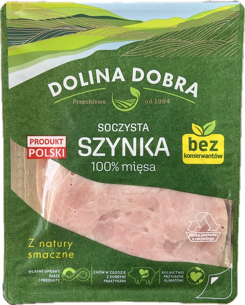 Soczysta Szynka 100% Mięsa