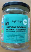 Sątyski ogórek kiszony - małosolny na solance kołobrzeskiej