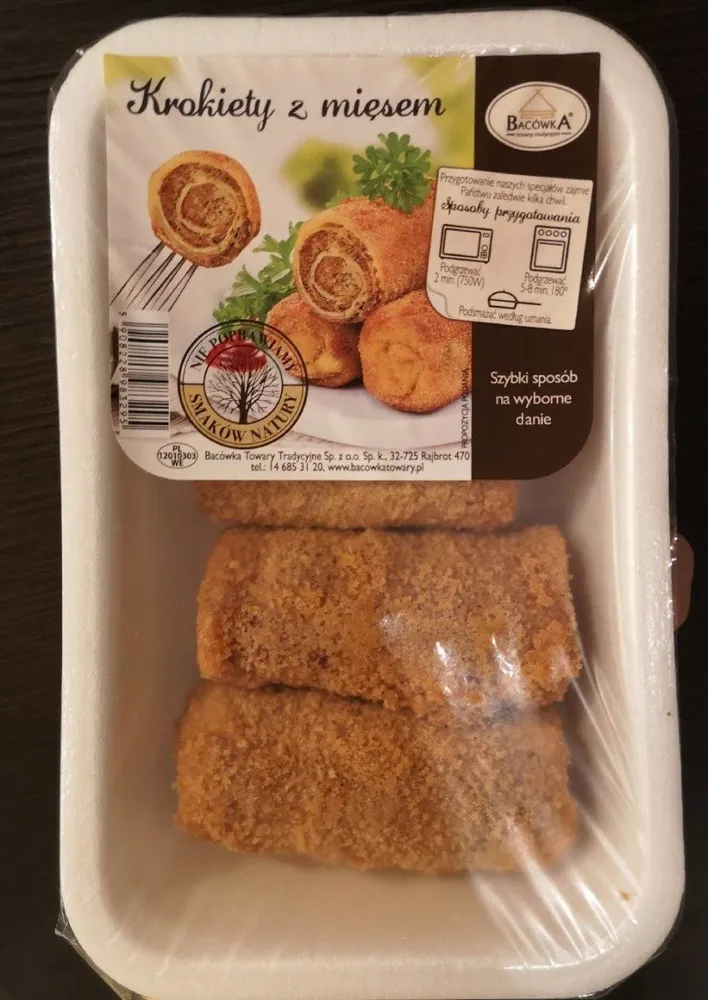 Krokiety z mięsem