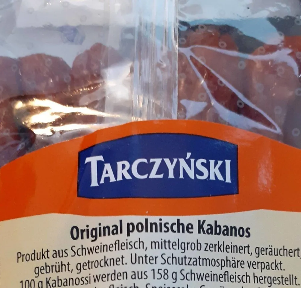 Original polnische Kabanos