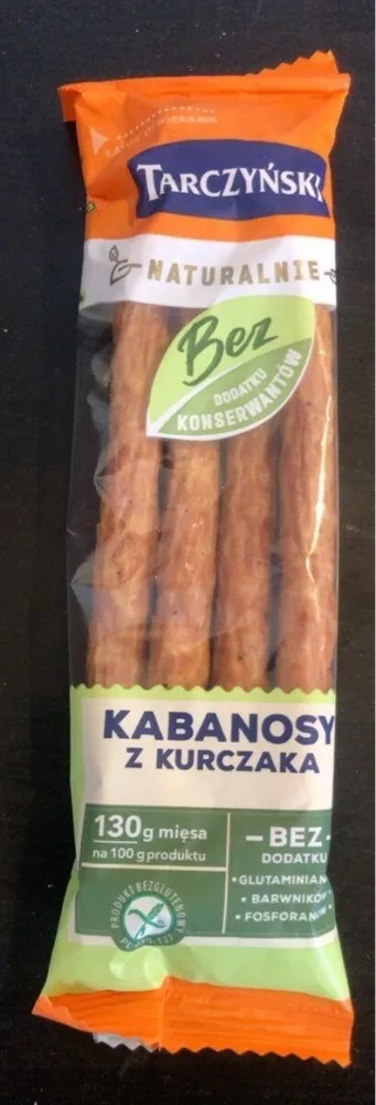 Kabanosy z kurczaka