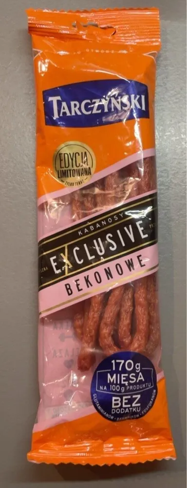 Kabanosy exclusive Bekonowe