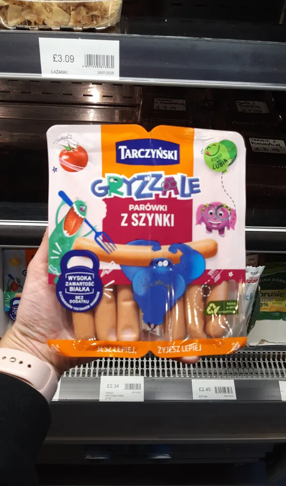 Gryzzale z szynki