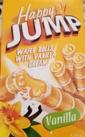 Waffer rolls with vanilla