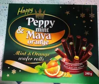 Peppy mint & Maya orange