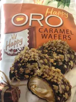 Caramel wafers