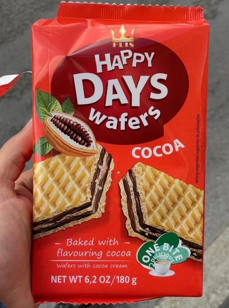 Happy Days Wafers Cocoa
