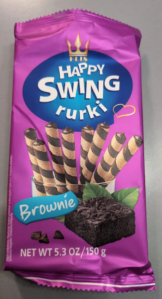 Happy Swing rurki Brownie