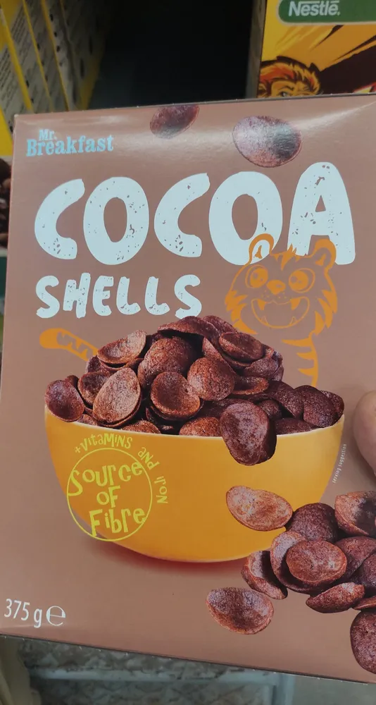 Cocoa shells