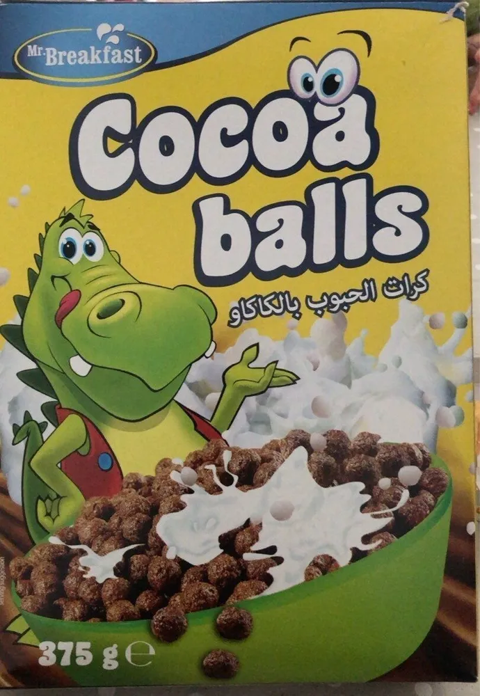 Mr.breakfast Cocoa Balls 375g