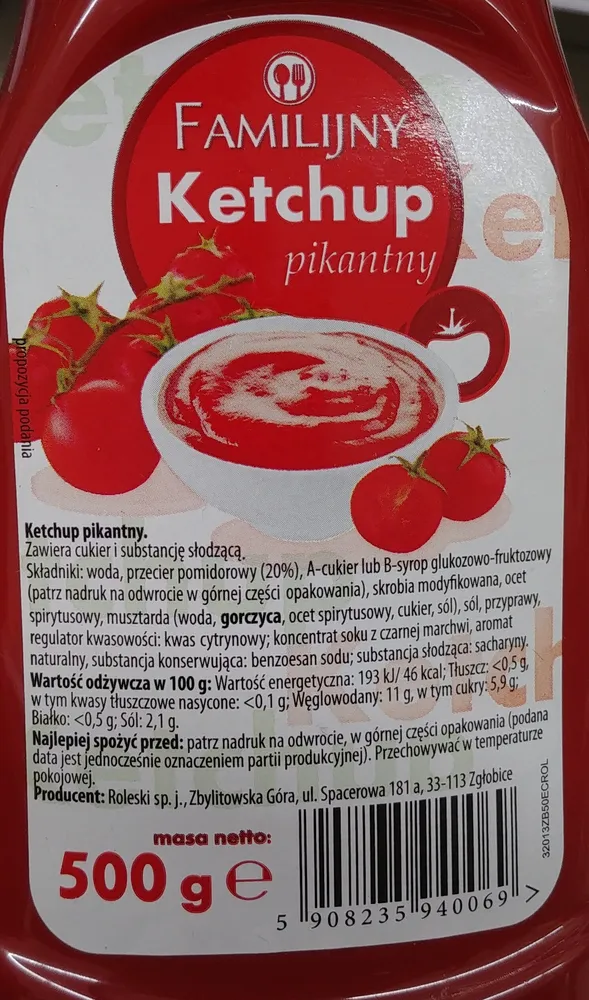 Ketchup pikantny