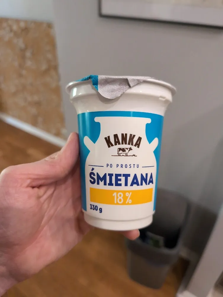 Śmietana kanka 330g
