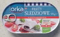 Filety śledziowe w sosie pomidorowym