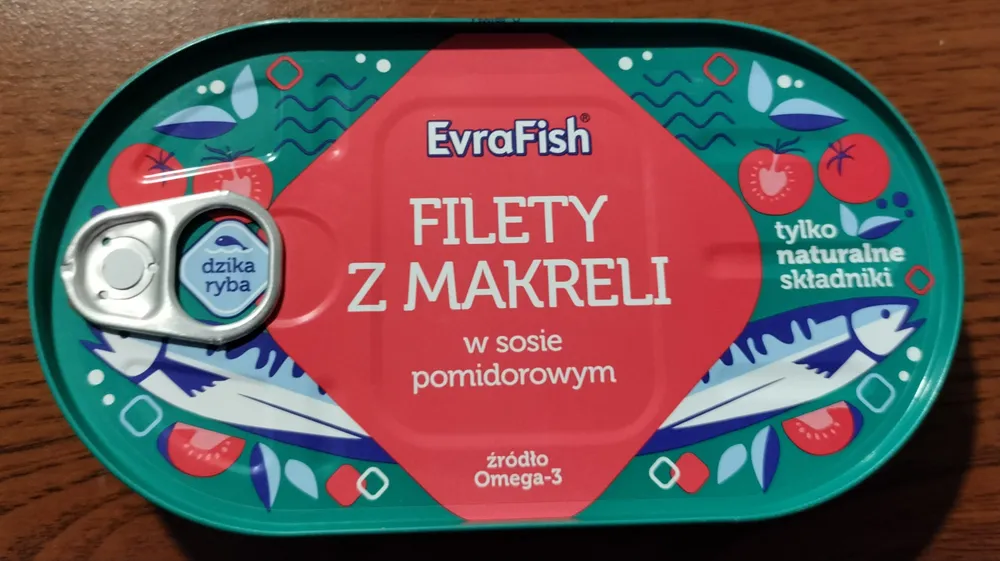 Filety z makreli w sosie pomidorowym