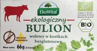 Bulion ekologiczny, wołowy w kostkach